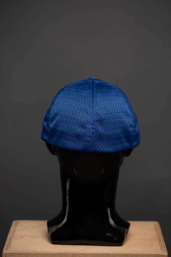 6777 Flexfit Hat Athletic Mesh Cap Royal Back View 2 Flexfit Hat Athletic Mesh Cap